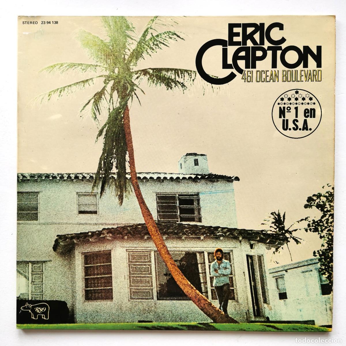 Discos de vinilo: DISCO MUY NUEVO - Eric Clapton &ndash; 461 Ocean Boulevard &ndash; LP Espa&ntilde;a RSO 23 94 138 &ndash; Gatefold