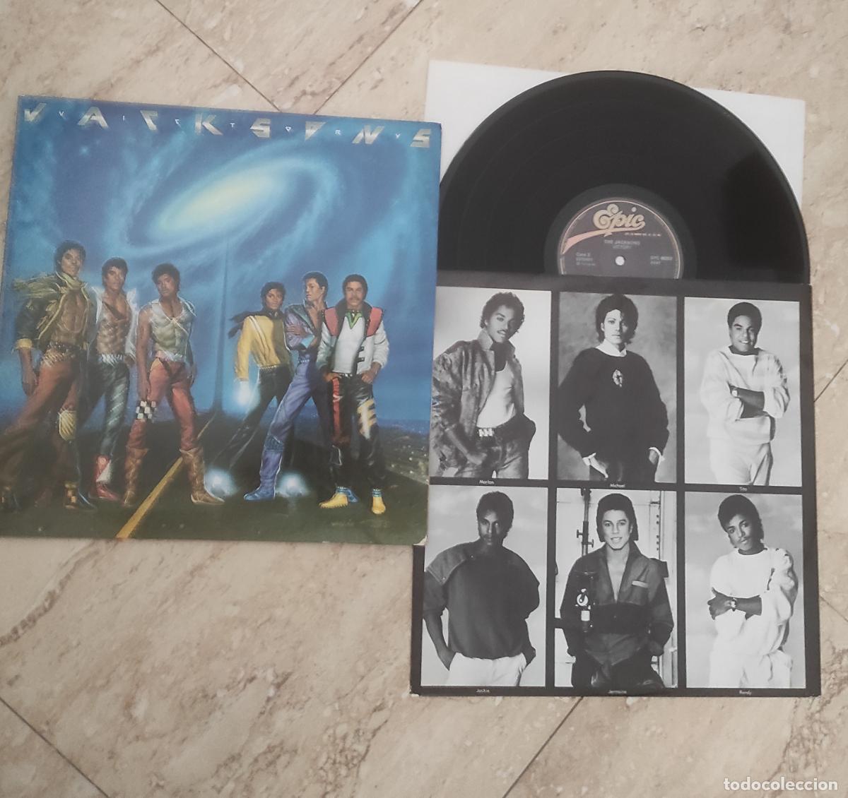 Discos de vinilo: JACKSONS - VICTORY - LP 1984 -EDICION ESPA&Ntilde;OLA CON ENCARTE - GATEFOLD-EXCELENTE ESTADO