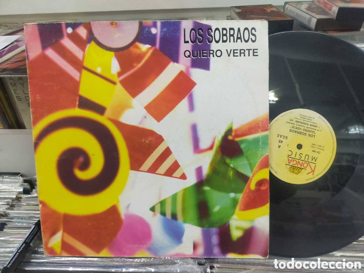 Discos de vinilo: Los sobraos maxi quiero verte 1995 escuchado
