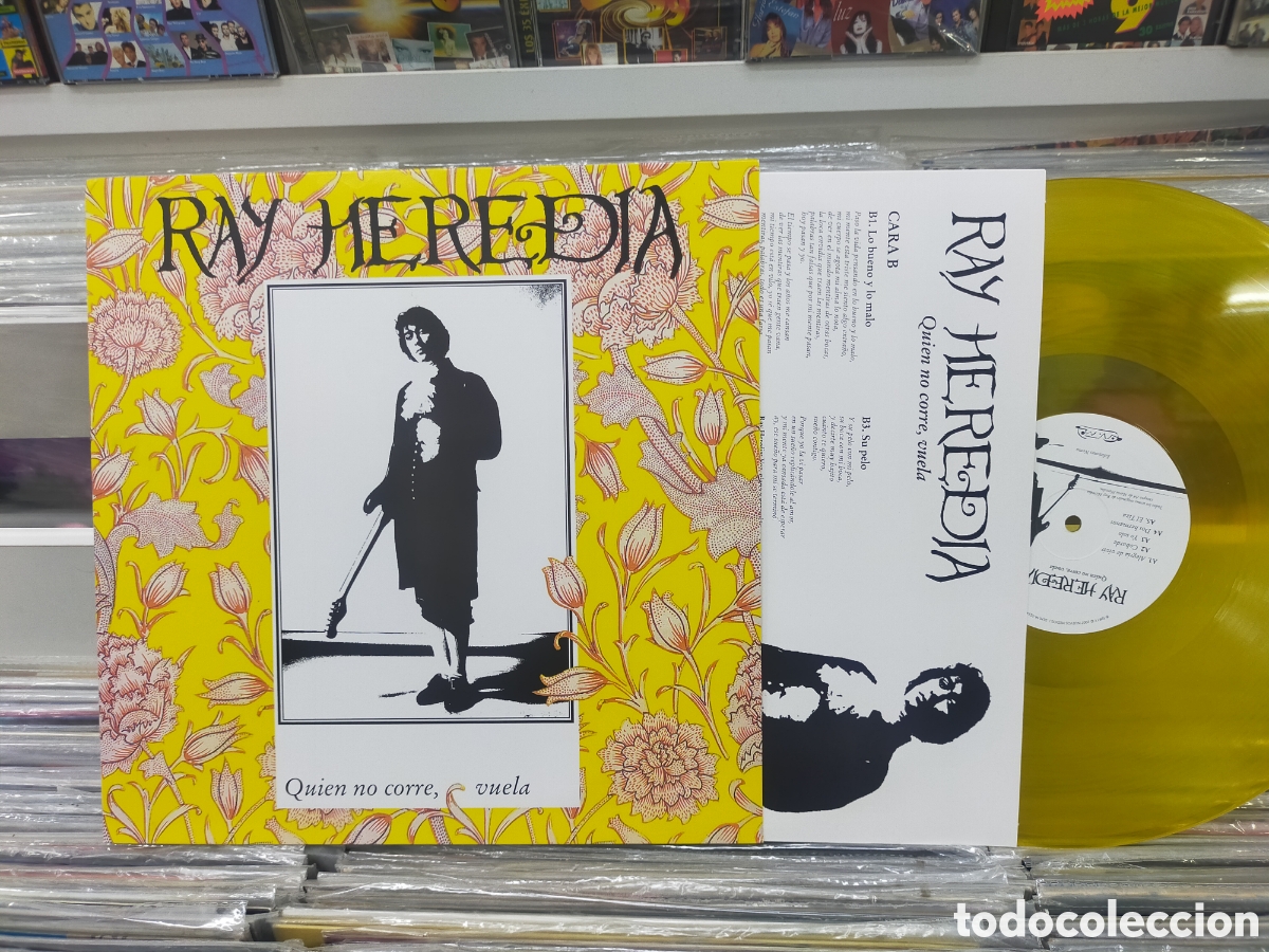 Discos de vinilo: Ray Heredia lp quien no corre,vuela 2019 vinilo anarillo
