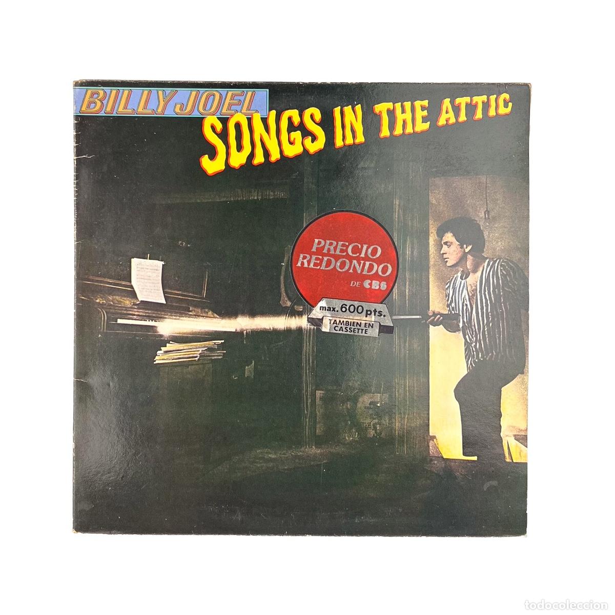 Discos de vinilo: LP. Billy Joel. Songs In The Attic (G+/VG)