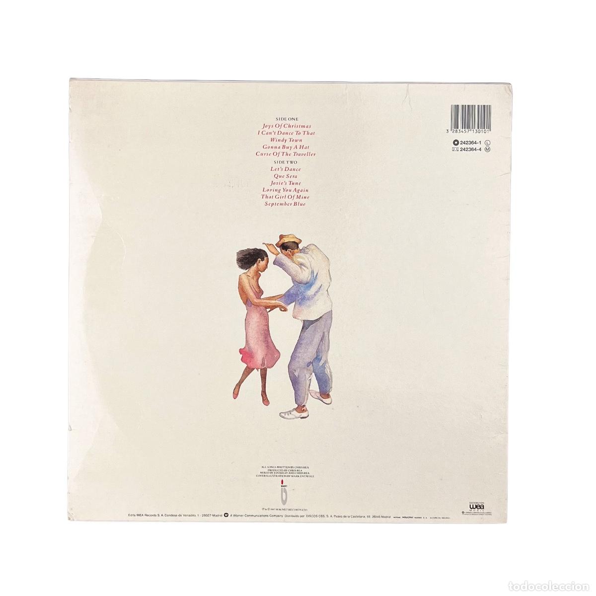 Discos de vinilo: LP. Chris Rea. Dancing With Strangers (G+/VG+) - Foto 2