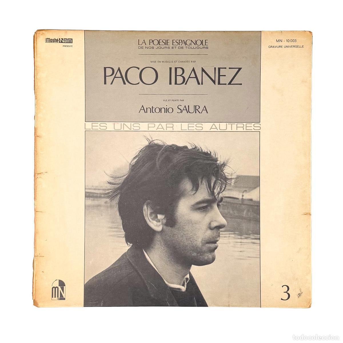 Discos de vinilo: LP. Paco Iba&ntilde;ez. La Po&eacute;sie Espagnole De Nos Jours Et De Toujours - 3 (G+/G+)