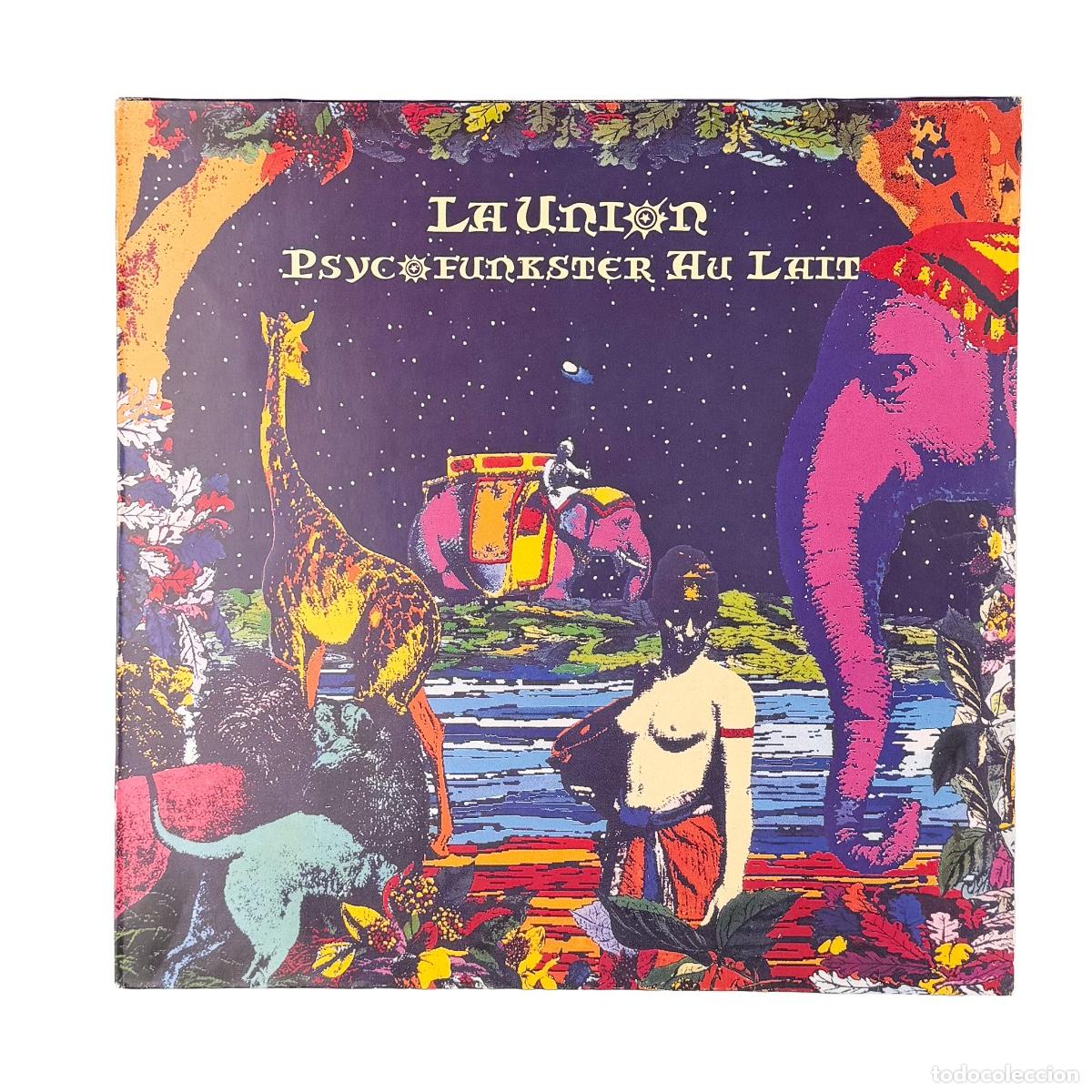 Dischi in vinile: LP. La Uni&oacute;n. Psychofunkster Au Lait (G+/VG+)