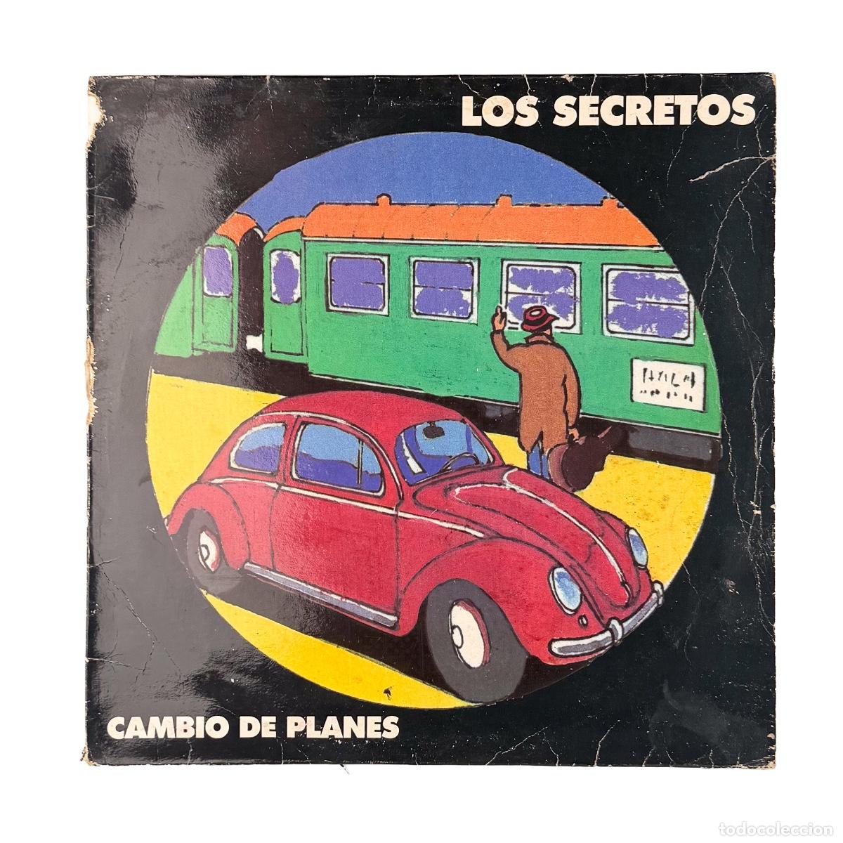 Discos de vinilo: LP. Los Secretos. Cambio De Planes (G+/F)