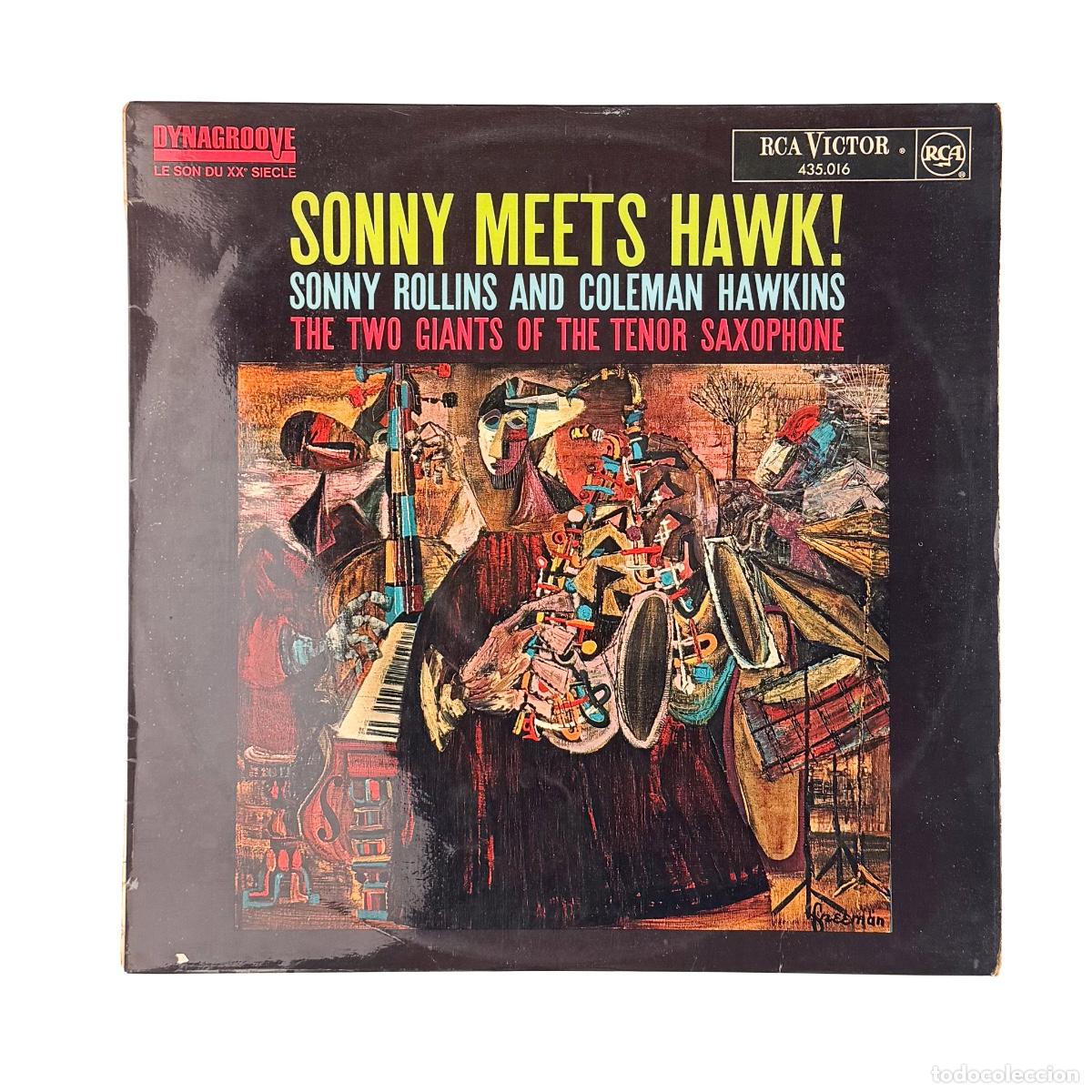 Dischi in vinile: LP. Sonny Rollins And Coleman Hawkins. Sonny Meets Hawk! (VG/VG)