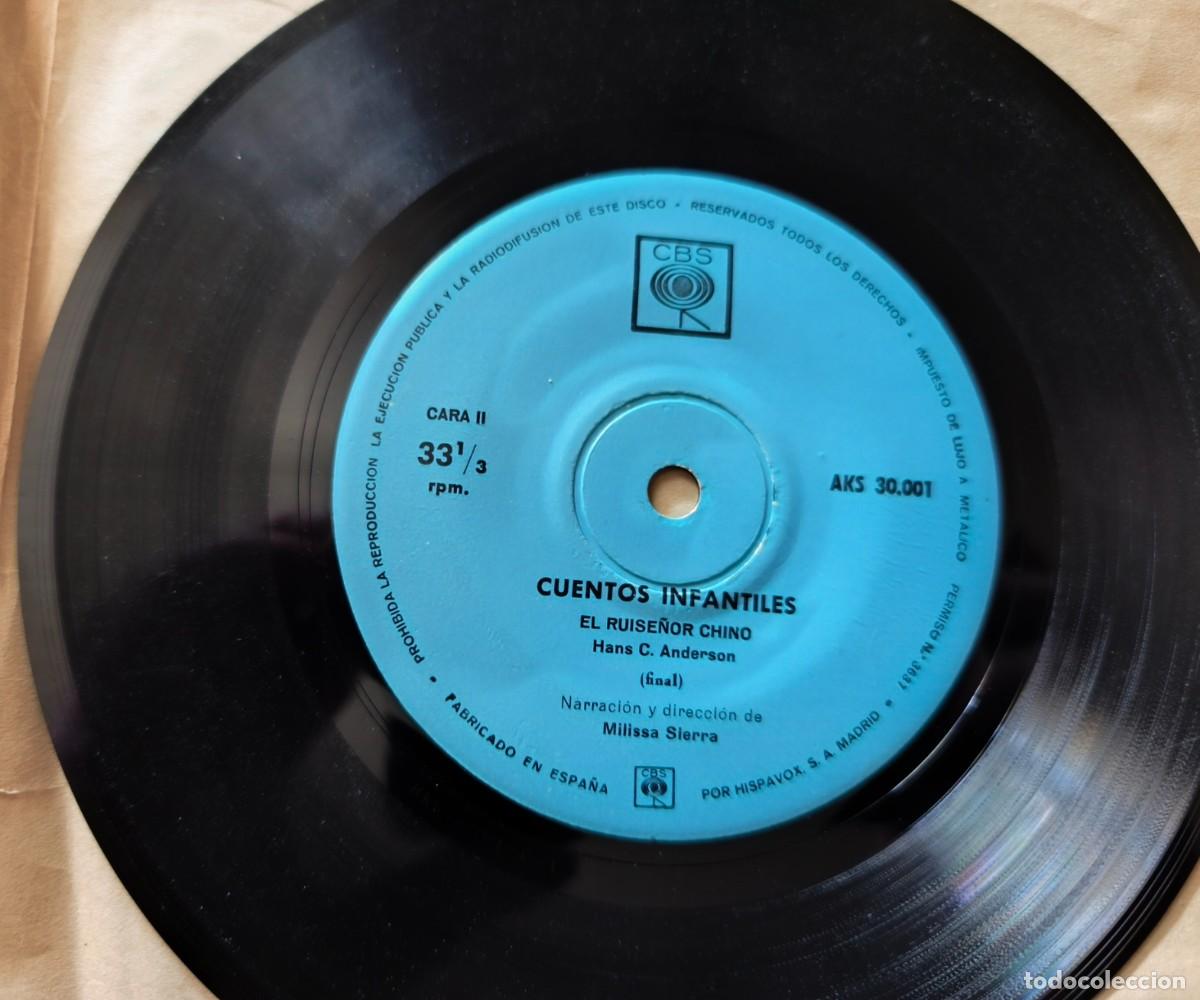 Discos de vinilo: Cuentos infantiles: El ruise&ntilde;or chino