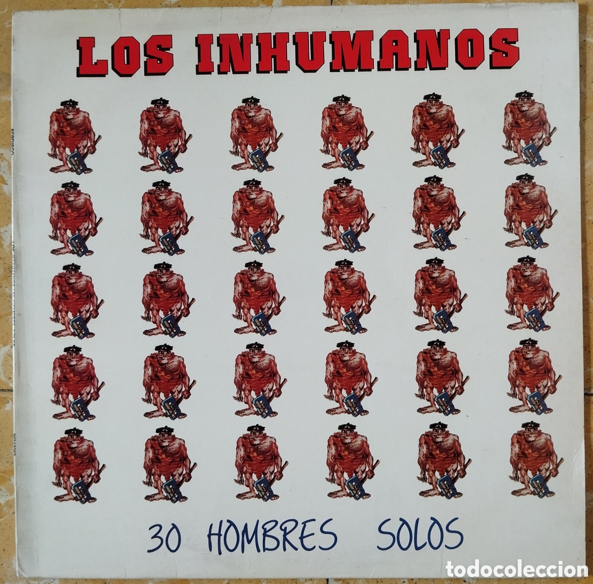 Discos de vinilo: Los Inhumanos - 30 hombres solos - LP
