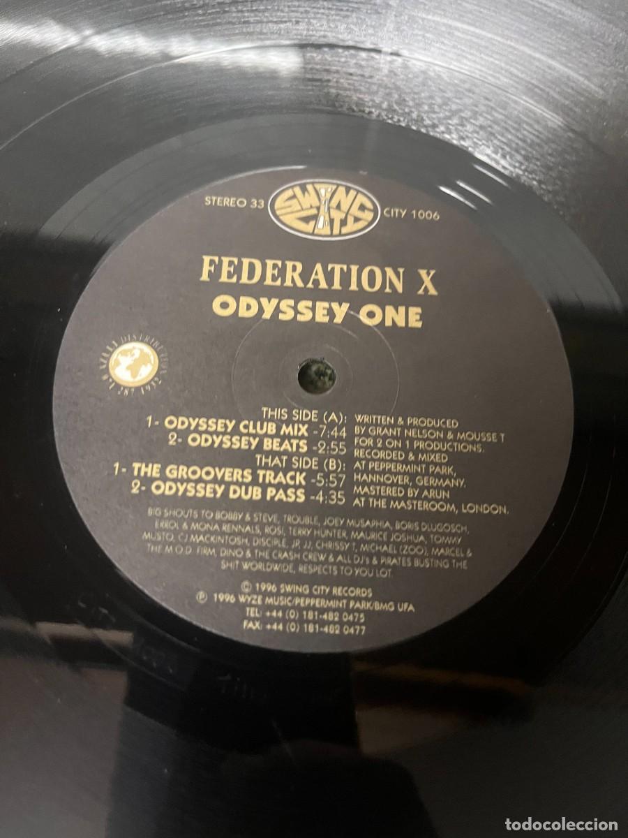 Discos de vinilo: Federation X Odyssey One - Foto 3