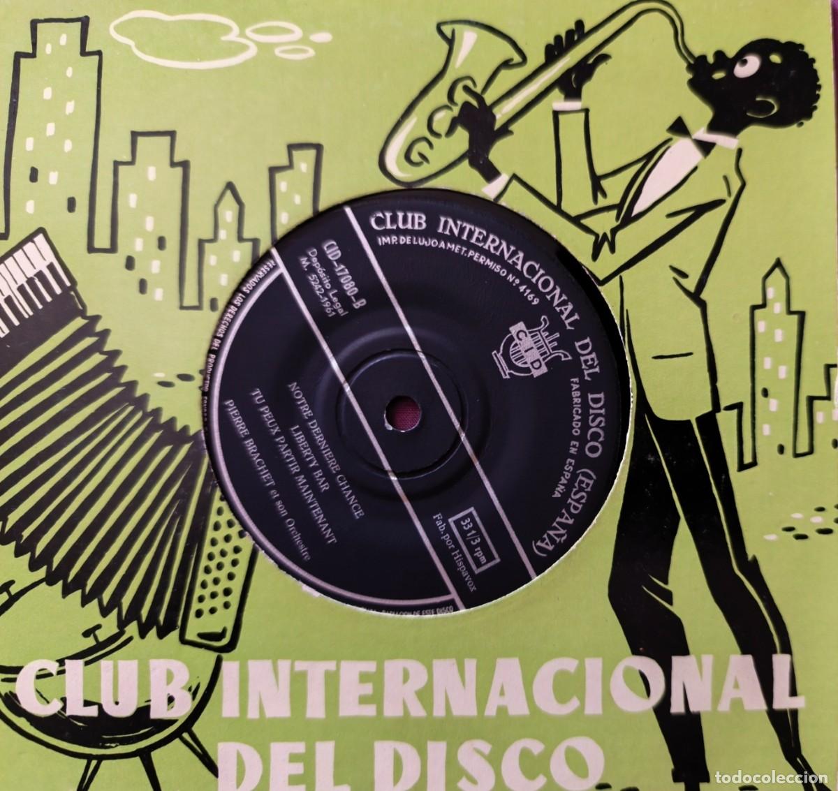 Discos de vinilo: Club Internacional del Disco: Pierre Brachet et son Orchestre
