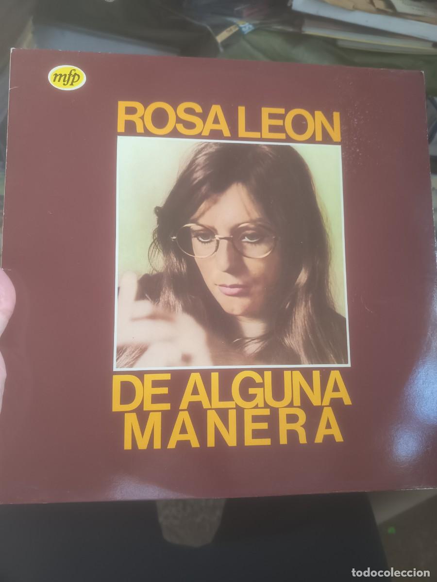 Discos de vinilo: DISCO LP ROSA LEON,( DE ALGUNA MANERA) - Foto 1