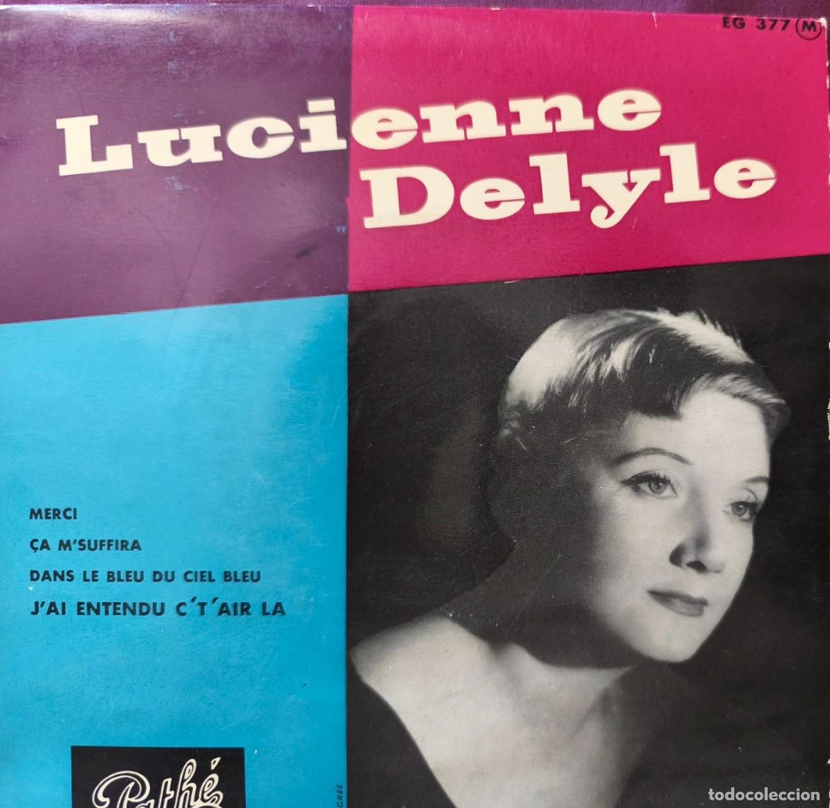 Discos de vinilo: Lucienne Delyle (Chanson Fran&ccedil;aise) - Foto 1