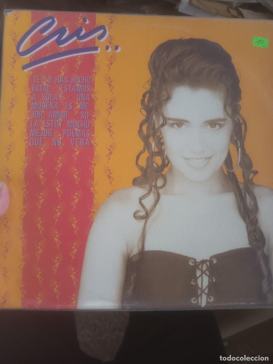 Discos de vinilo: DISCO LP CRIS..,( TE LO HAS HECHO FATAL)