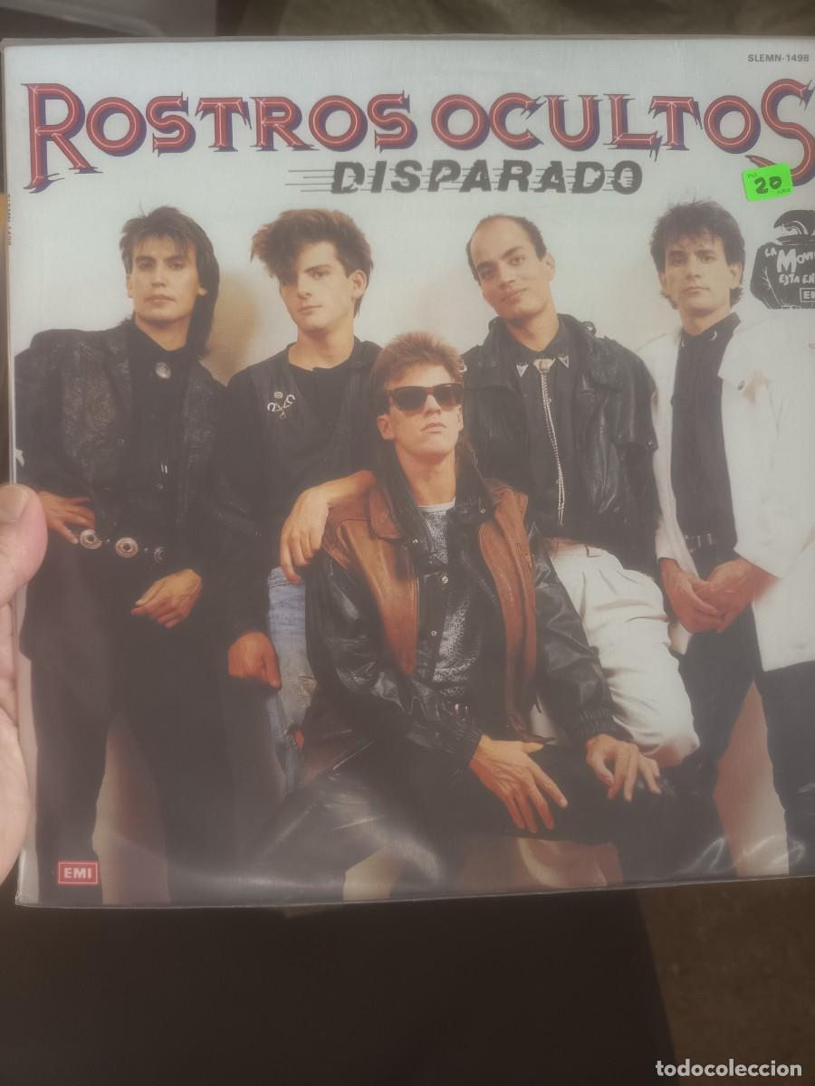 Discos de vinilo: DISCO LP ROSTROS OCULTOS,( PROMOCIONAL)