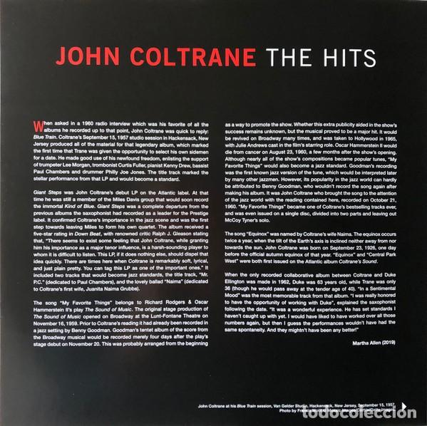 Discos de vinilo: John Coltrane &ndash; The Hits LP - Foto 3