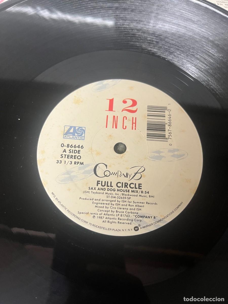 Discos de vinilo: Company B Full Circle - Foto 3