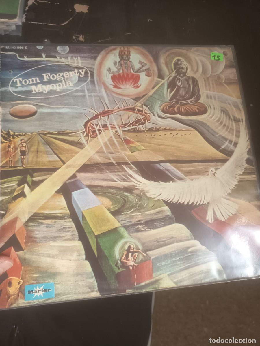 Discos de vinilo: DiSCO LP TOM FOGERTY MYOPIA