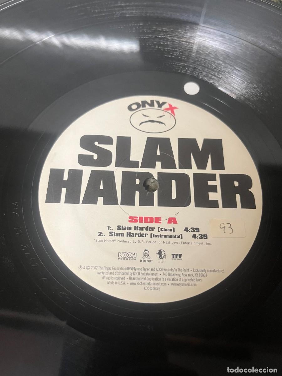 Discos de vinilo: Onyx &lrm;&ndash; Slam Harder Maxi - Foto 3