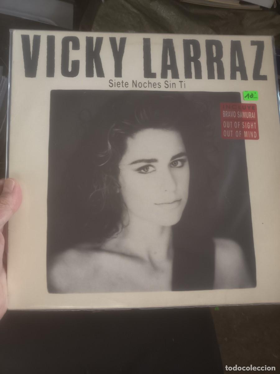 Discos de vinilo: DISCO LP VICKY LARRAZ,( BRAVO SAMURAI)