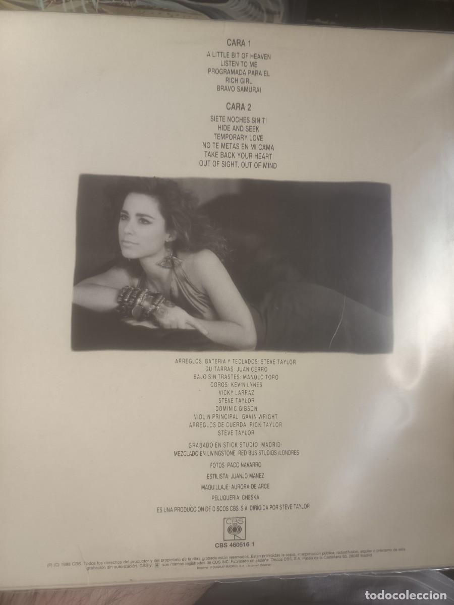 Discos de vinilo: DISCO LP VICKY LARRAZ,( BRAVO SAMURAI) - Foto 2