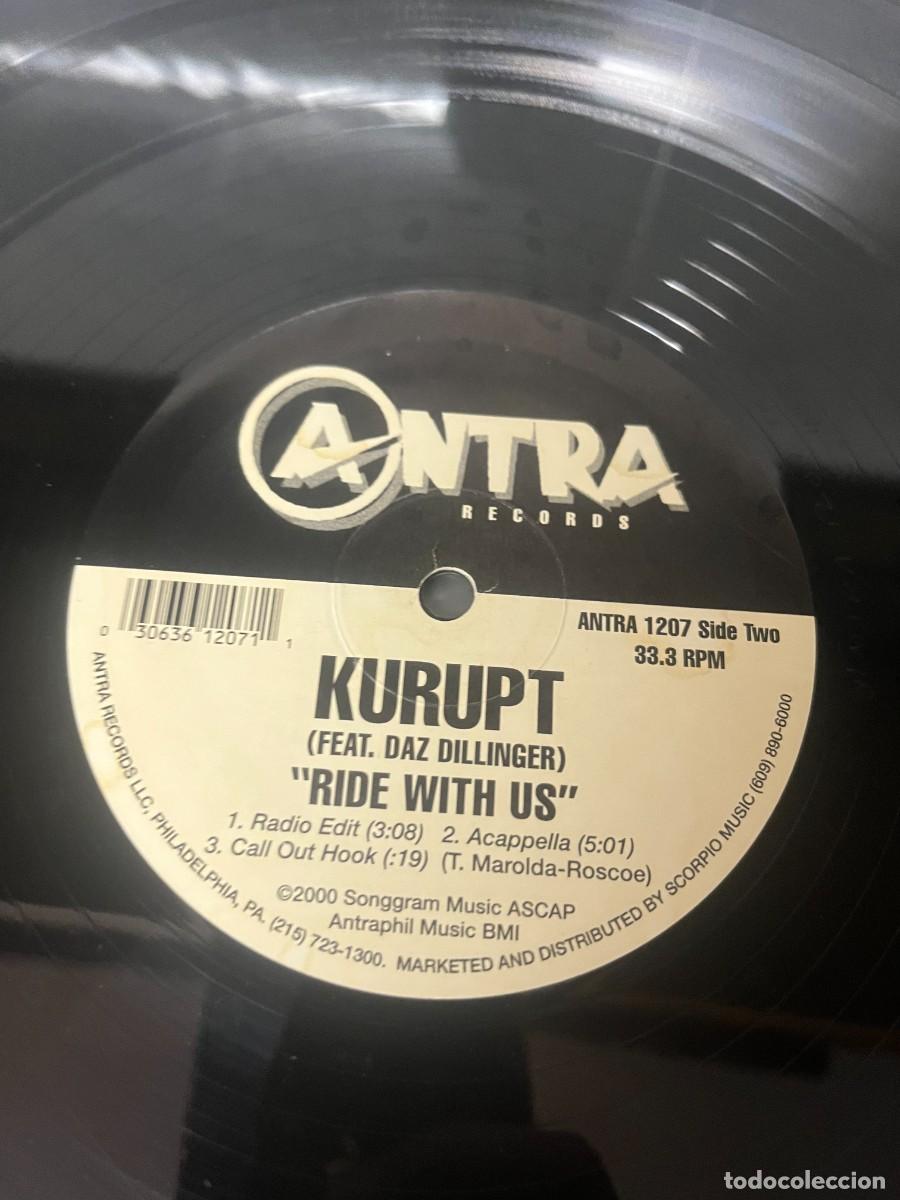 Discos de vinilo: Kurupt Ride With Us maxi - Foto 3