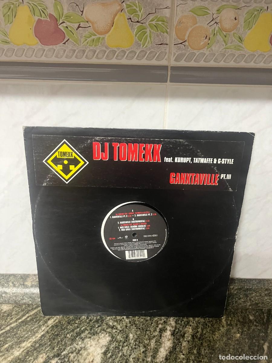 Discos de vinilo: DJ Tomekk Featuring Kurupt, Tatwaffe & G-Style Ganxtaville Pt.III
