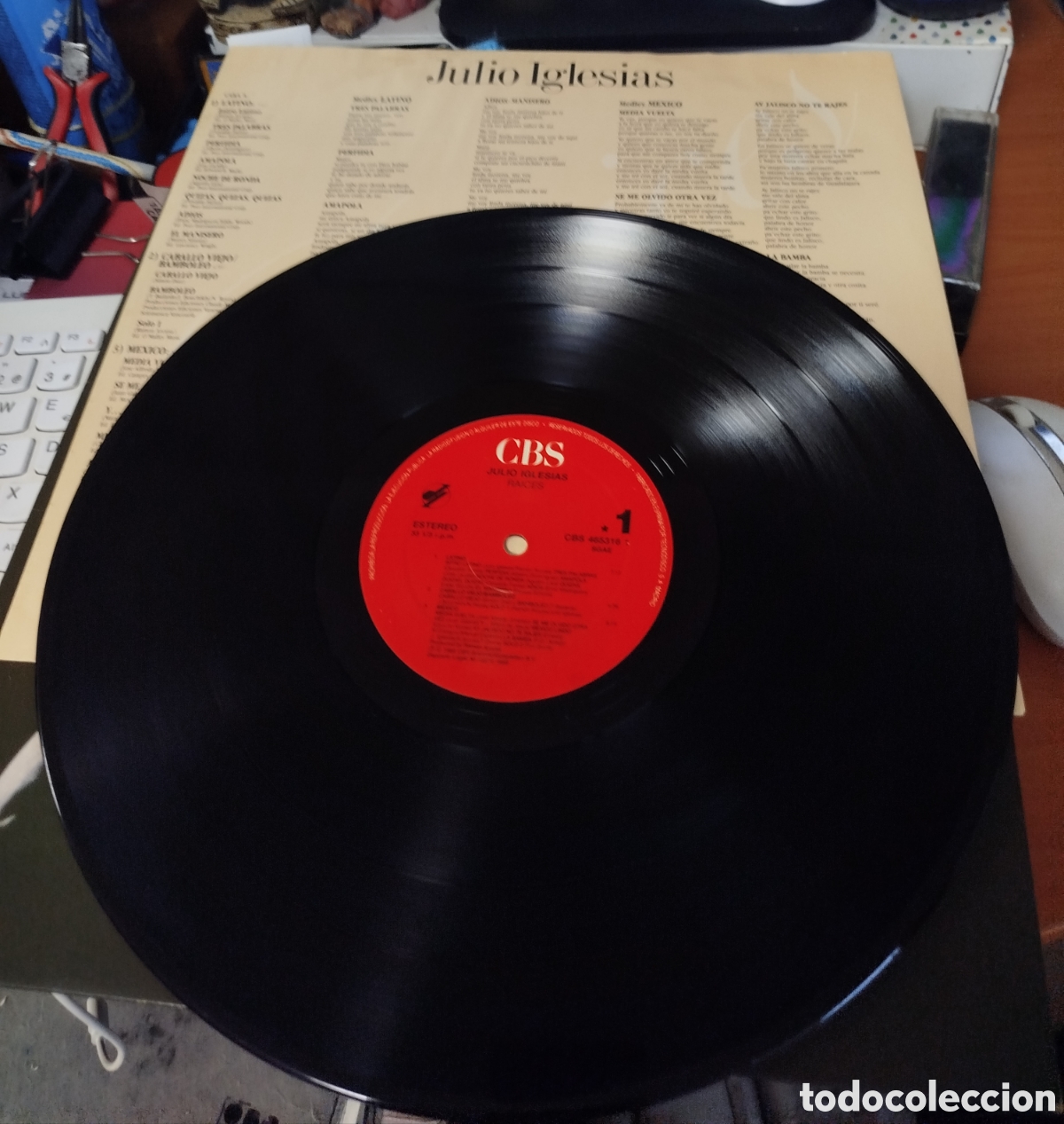 Discos de vinilo: Julio Iglesias - Raices - Foto 2