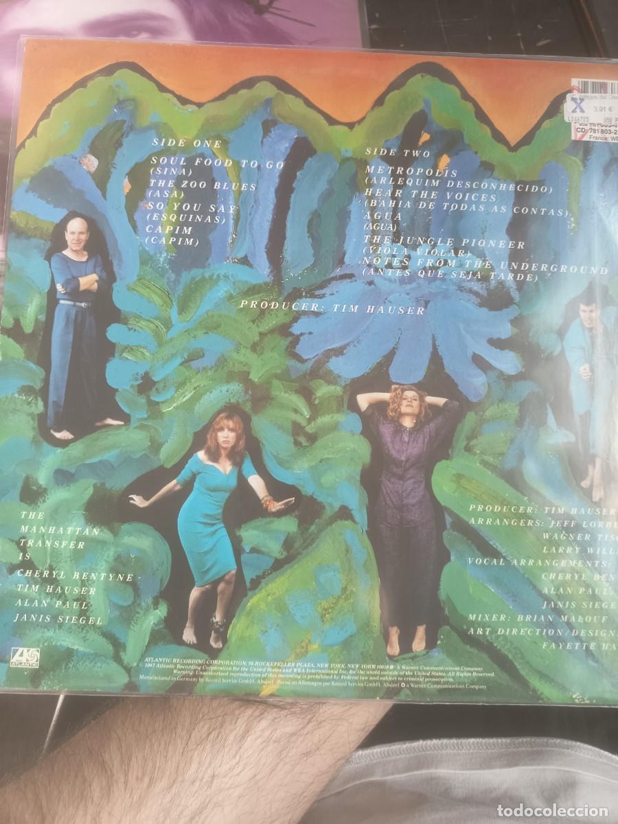Discos de vinilo: DISCO LP THE MANHATTAN TRANSFER - Foto 2
