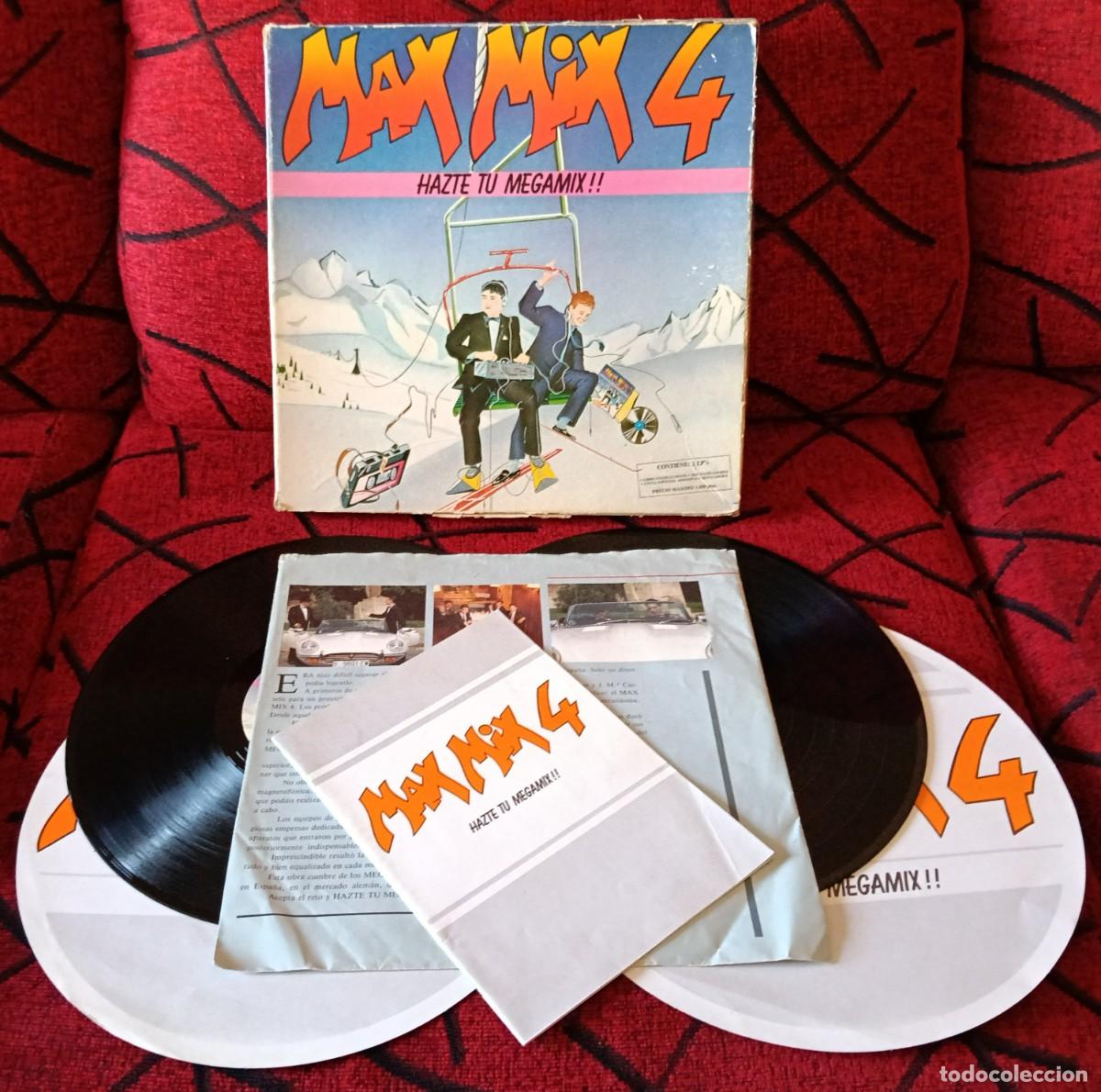 Discos de vinilo: MAX MIX 4 DOBLE VINILO LP 1986 SILVER POZZOLI Spagna FANTASY Tokio TRIO RIO David Lyme