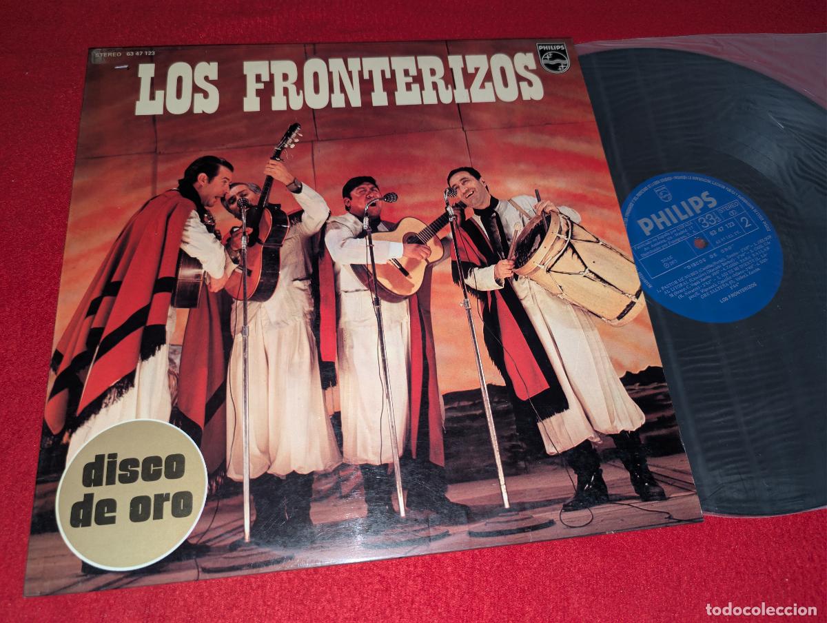 Discos de vinilo: LOS FRONTERIZOS Disco de oro LP 1973 Philips ESPA&Ntilde;A SPAIN ex