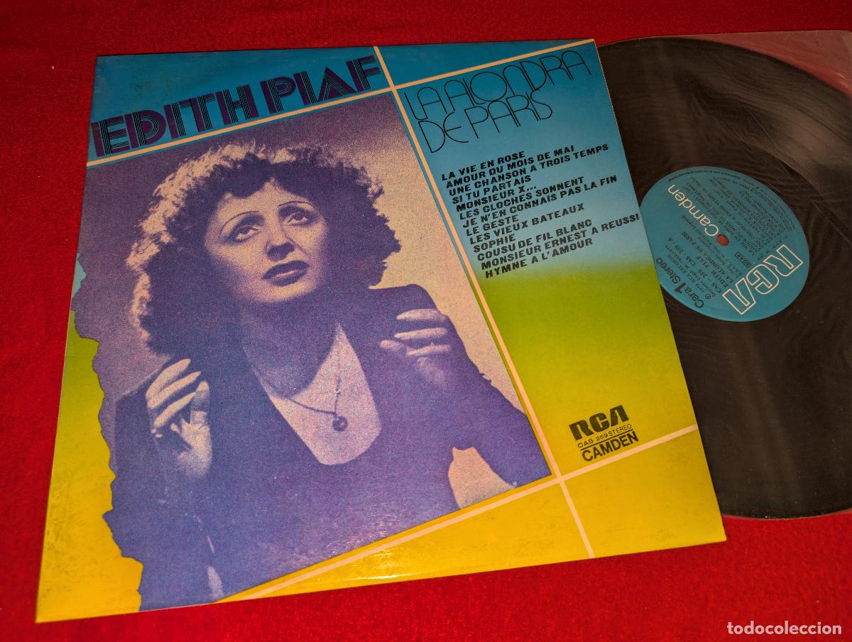 Discos de vinilo: EDITH PIAF La alondra de Paris LP 1973 RCA ESPA&Ntilde;A SPAIN ex