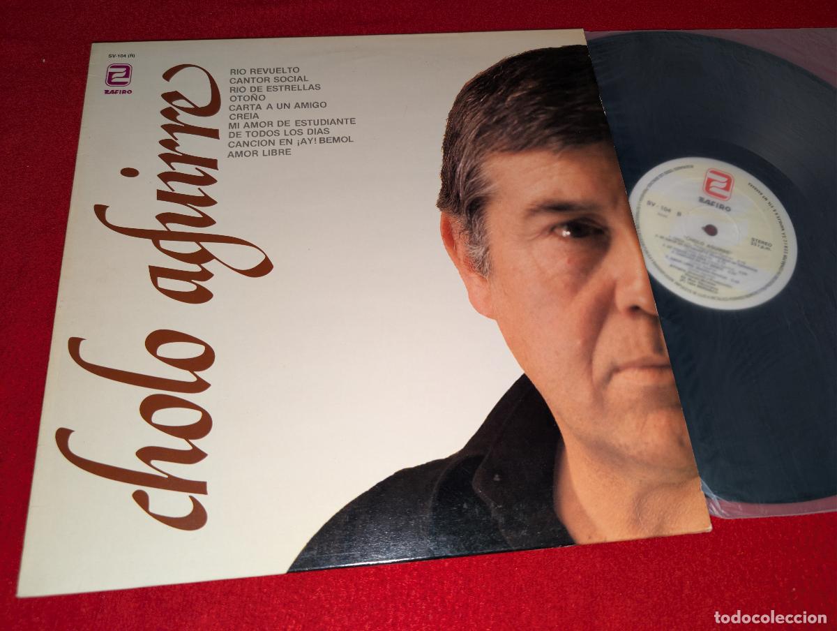 Discos de vinilo: CHOLO AGUIRRE Cholo Aguirre LP 1984 Zafiro ESPA&Ntilde;A SPAIN