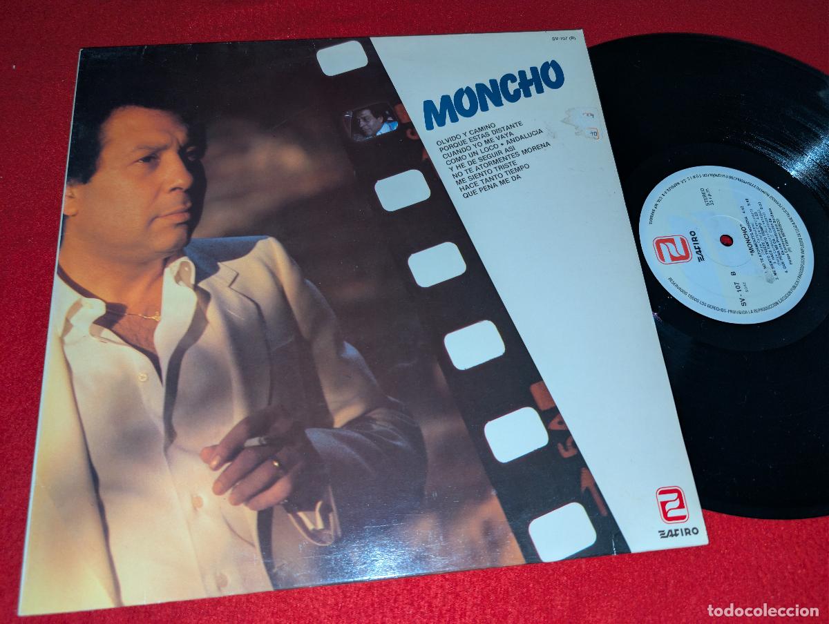 Discos de vinilo: MONCHO Moncho LP 1984 Zafiro FELIPE CAMPUZANO