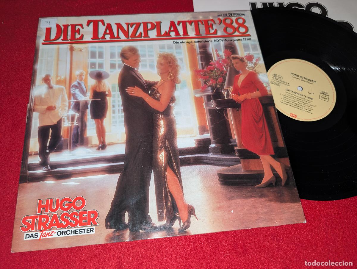 Discos de vinilo: HUGO STRASSER ORCHESTER Die Tanzplatte 1988 LP 1988 EMI GERMANY ALEMANIA
