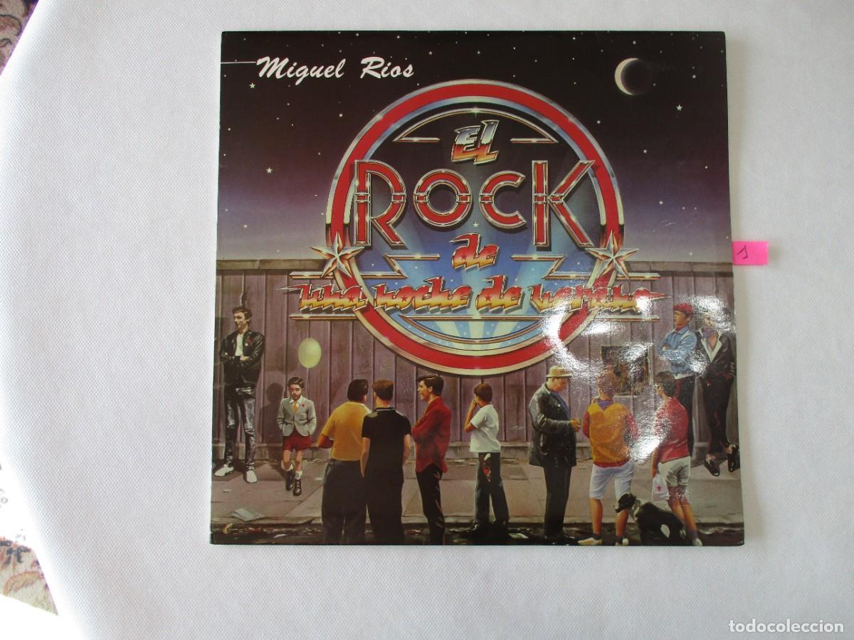 Discos de vinilo: DISCO LP , DE MIGUEL RIOS , EL ROCK DE UNA NOCHE DE VERANO