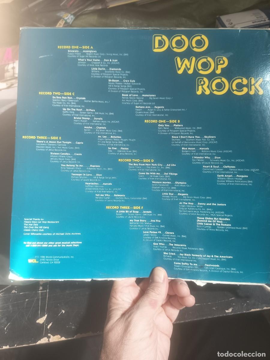 Discos de vinilo: DISCO LP DOO WOOP ROCK,( TRIPLE DISCO) - Foto 2