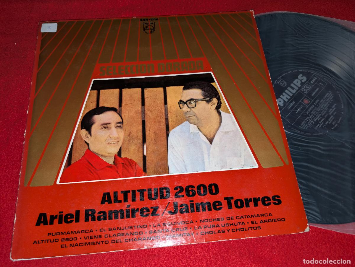 Discos de vinilo: ARIEL RAMIREZ & JAIME TORRES Altitud 2600 LP Philips ARGENTINA