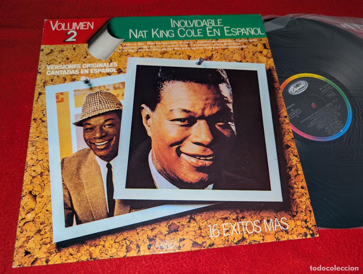 Discos de vinilo: NAT KING COLE Inolvidable en espa&ntilde;ol Vol.2 LP 1981 Capitol ESPA&Ntilde;A SPAIN