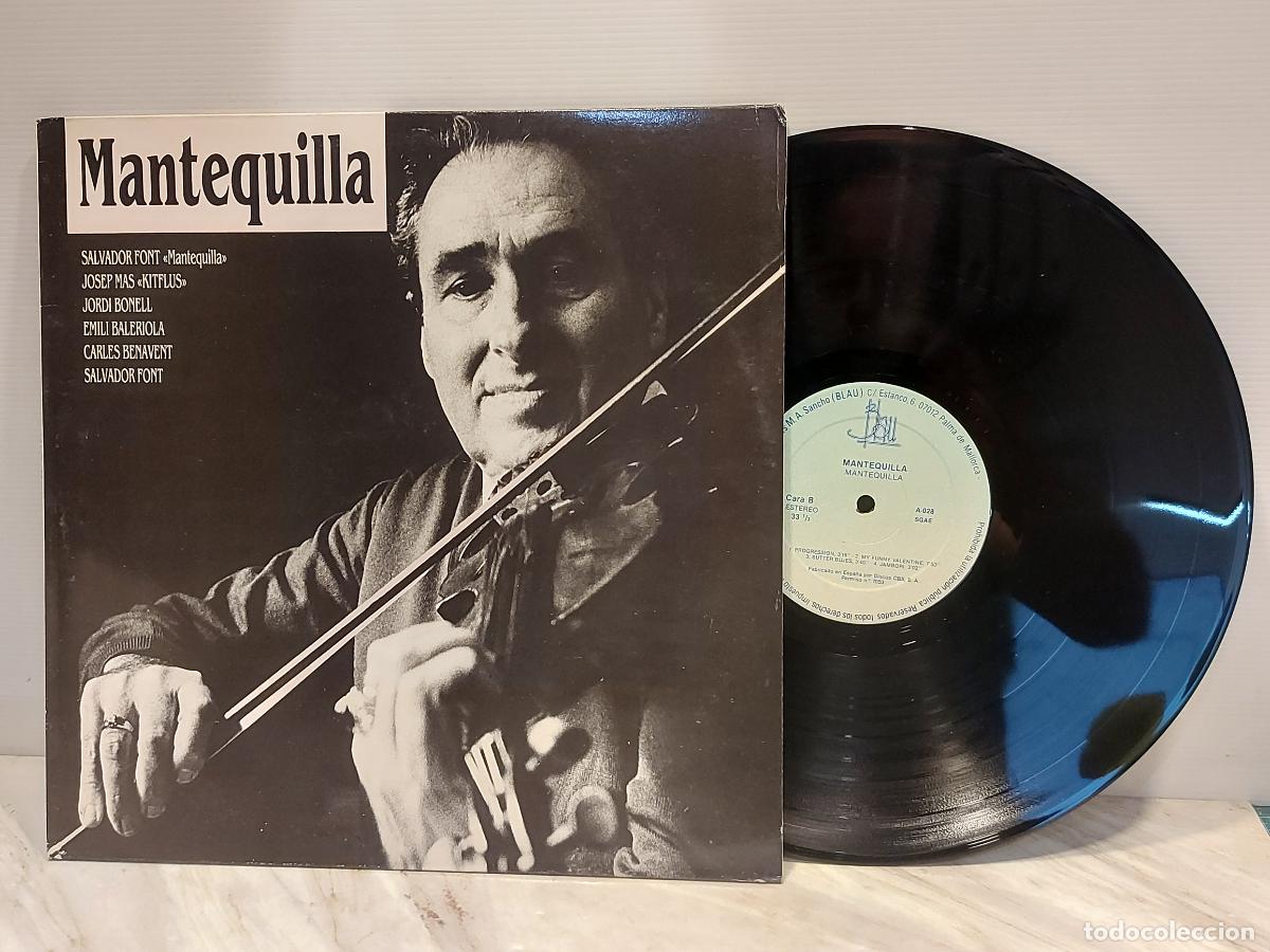 Discos de vinilo: SALVADOR FONT &ldquo;MANTEQUILLA&rdquo; | MANTEQUILLA | LP ESPA&Ntilde;A 1987 | BLAU A-028 | JAZZ