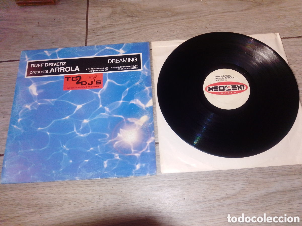Discos de vinilo: RUFF DRIVERZ Presnt ARROLA - DREAMING - MAXI - SPAIN - INSOLENT - LV -