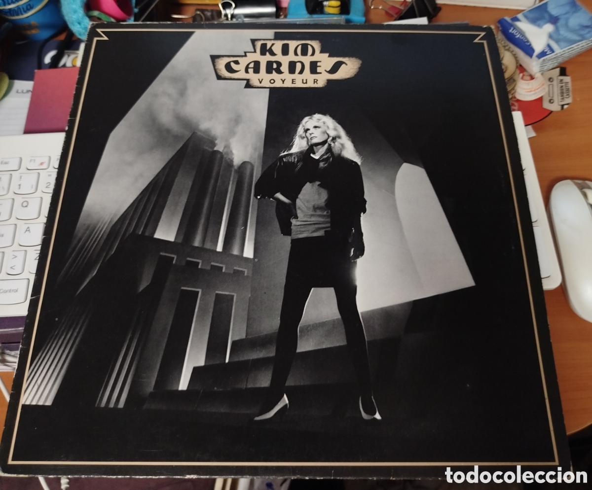 Discos de vinilo: Kim Carnes - Voyeur. . - Foto 1