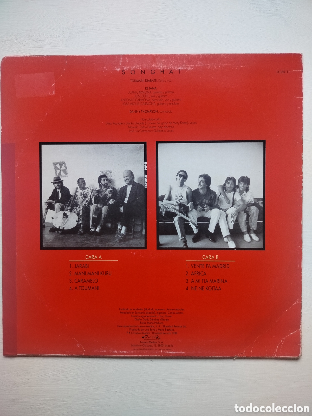 Discos de vinilo: Ketama/Toumani Diabate LP - Foto 2