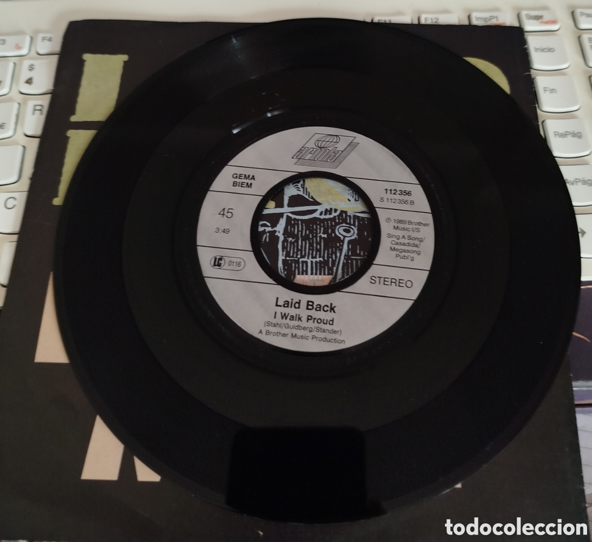 Discos de vinilo: Laid back - Baker man - Foto 2
