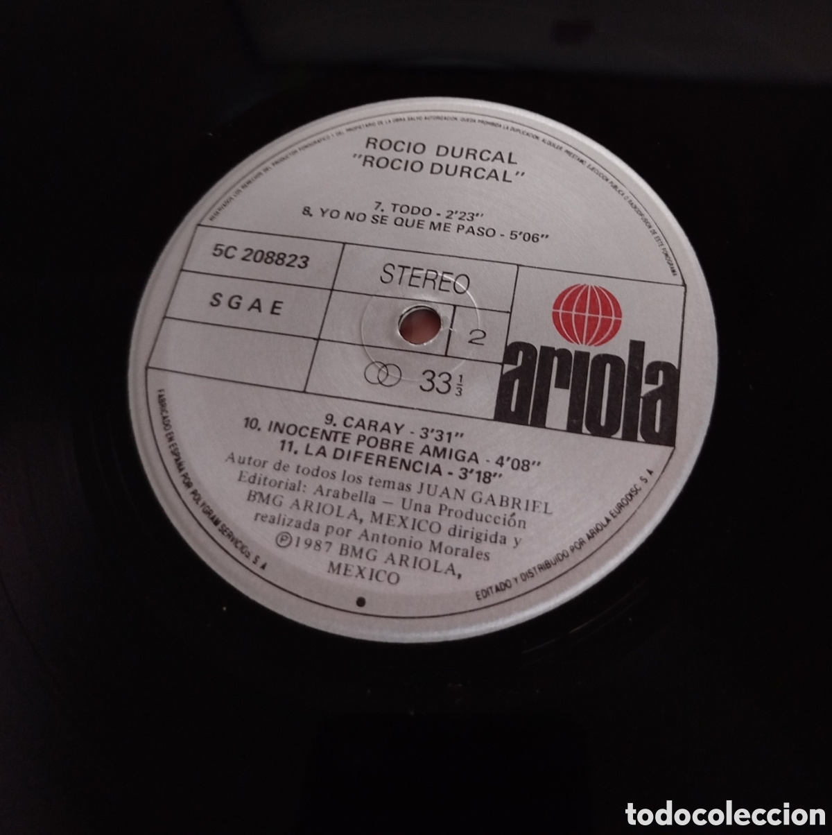 Discos de vinilo: Roc&iacute;o Durcal - Roc&iacute;o Durcal - Foto 3
