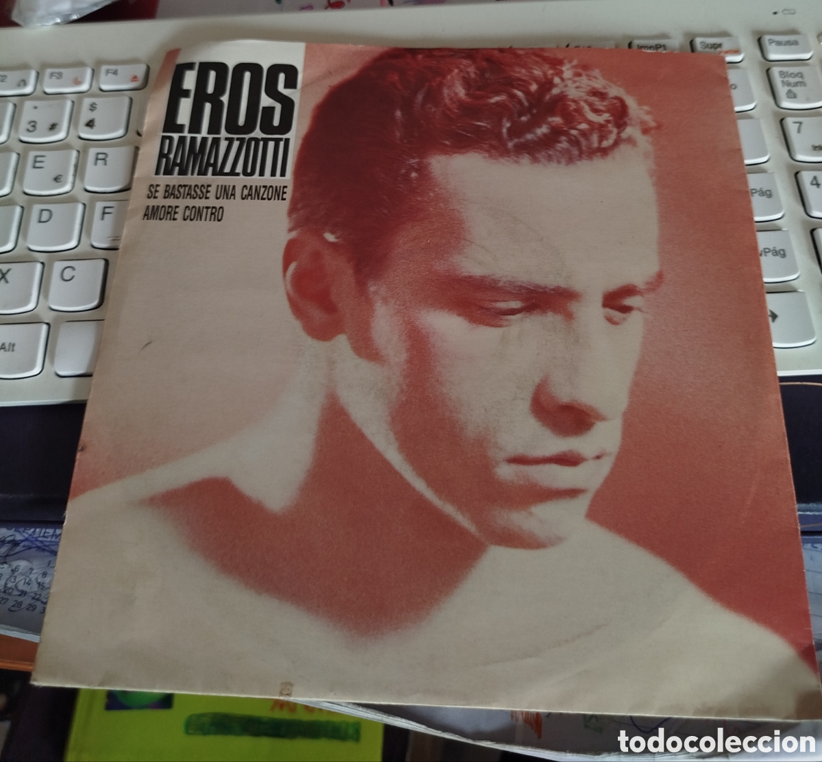 Discos de vinilo: Eros Ramazzotti &ndash; Se Bastasse Una Canzone