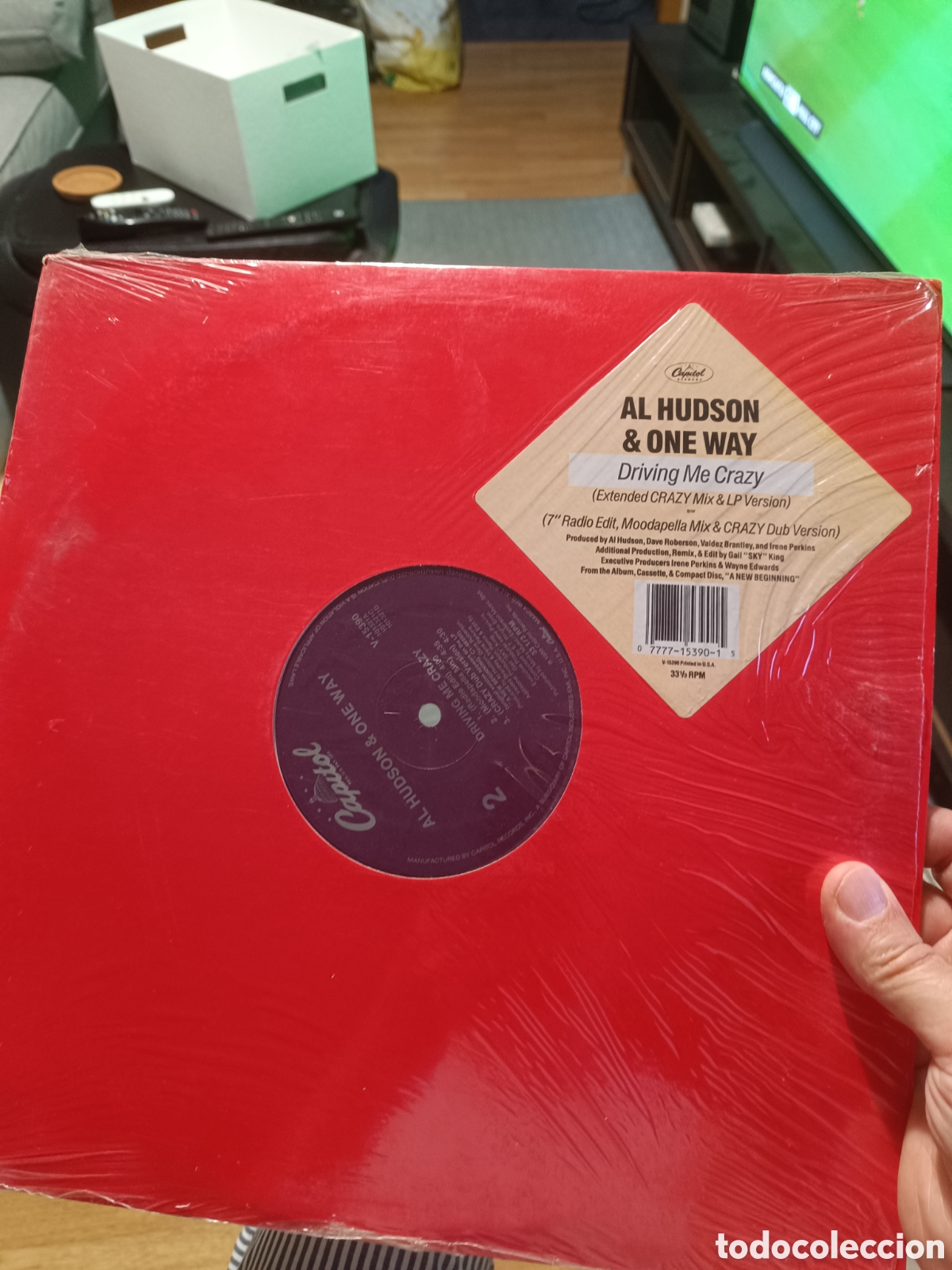 Discos de vinilo: Al Hudson & One Way &lrm;&ndash; Driving Me Crazy