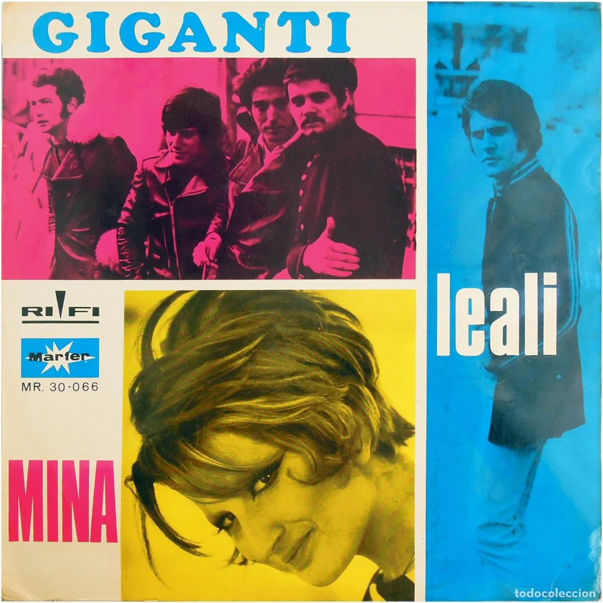 Discos de vinilo: Los V.I.P. De La Cancion (Mina, Giganti, Leali) - LP Spain 1968 - Marfer MR. 30-066 - VG/VG+