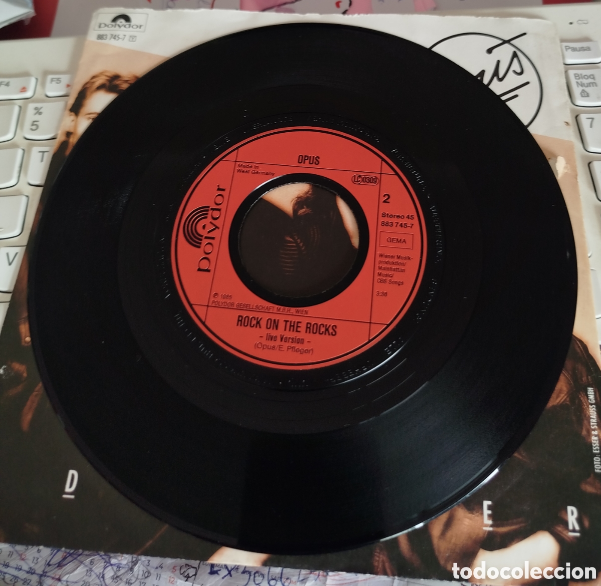 Discos de vinilo: Opus - Idolater. Edici&oacute;n alemana - Foto 3