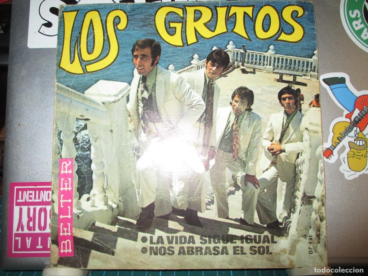 Discos de vinil: 920- Vinilo Single 7&rdquo; Los Gritos - La Vida Sigue Igual (Belter, 1968)