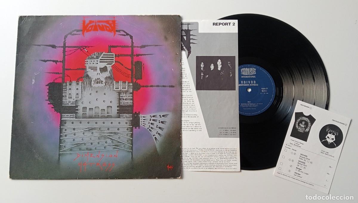 Discos de vinilo: LOTE 2 LPS DE VOIVOD : DIMENSION HATROSS + KILLING TECHNOLOGY - Foto 3